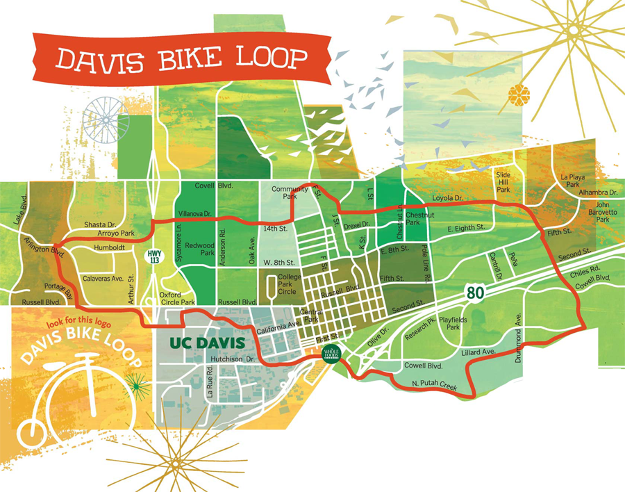 Davis Bike Map